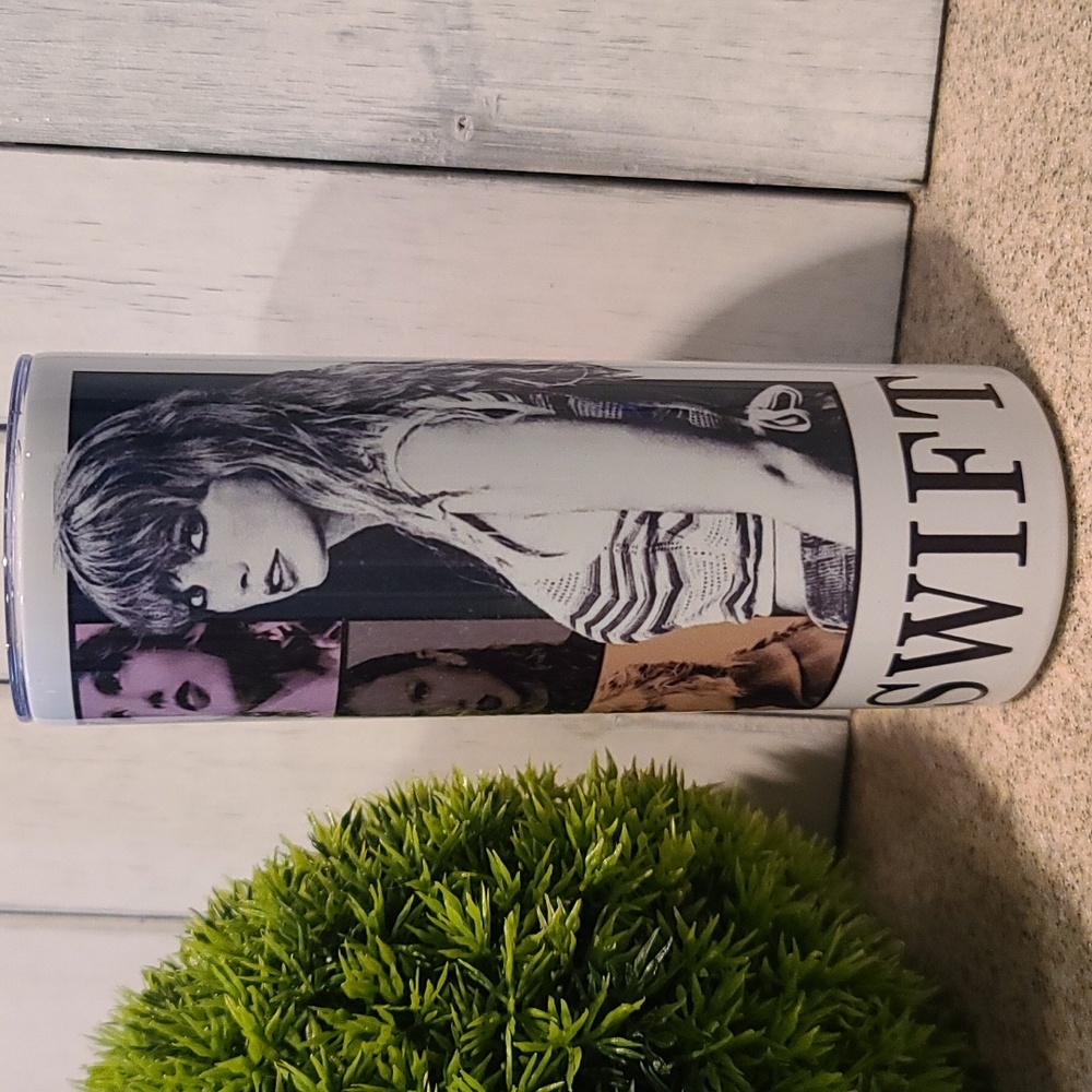 SWIFT PowerPoint Picture Tumbler Pop Icon SS Skinny cup